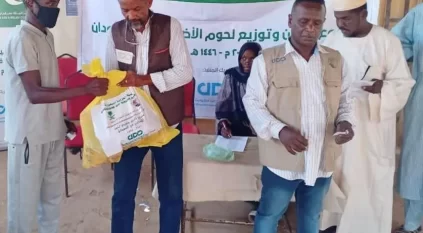 سلمان للإغاثة يوزع 315 أضحية في الخرطوم