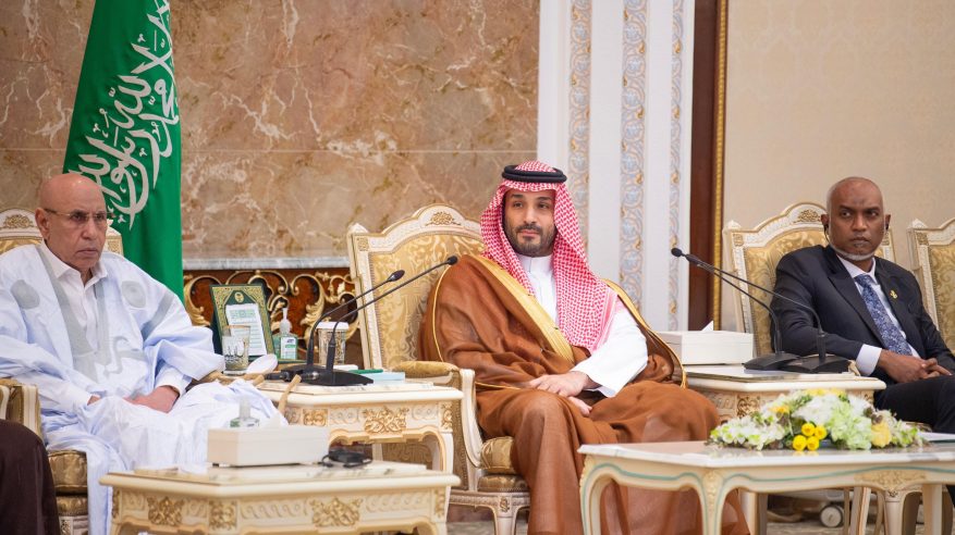 ولي العهد يقيم حفل الاستقبال السنوي لأصحاب الفخامة والدولة وكبار الشخصيات