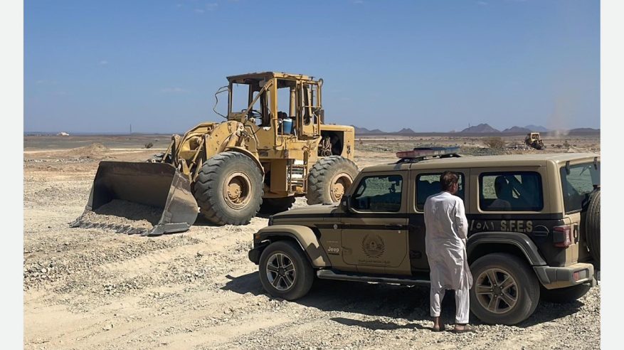 ضبط مقيم استغل الرواسب في المدينة المنورة