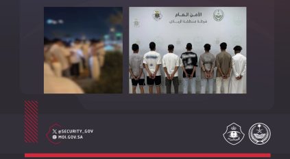 القبض على 7 أشخاص لمضايقتهم امرأتين والتحرش بهما في الرياض