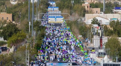 نجاح خطة التفويج إلى عرفات وسط انسيابية مرورية وعمليات تشغيل متكاملة