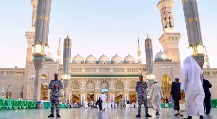لقطات للجهود الأمنية الميدانية والتنظيمية في المدينة المنورة لاستقبال الزائرين