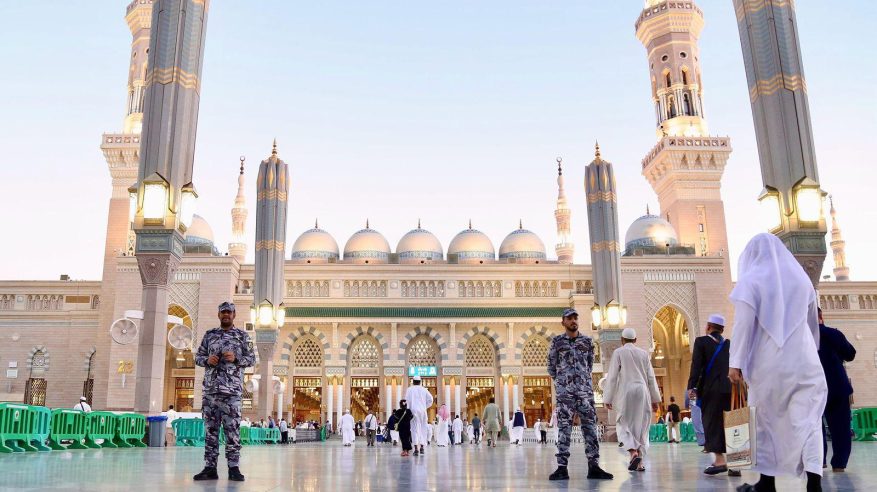 لقطات للجهود الأمنية الميدانية والتنظيمية في المدينة المنورة لاستقبال الزائرين