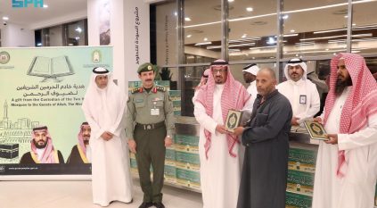 منفذ الوديعة يستقبل حجاج اليمن العائدين لبلادهم
