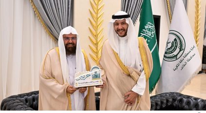 محافظ الطائف يستقبل الشيخ السديس ويثمن جهود رئاسة الحرمين