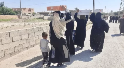 سلمان للإغاثة يوزّع 3.489 كرتونًا من التمور في دير الزور السورية 