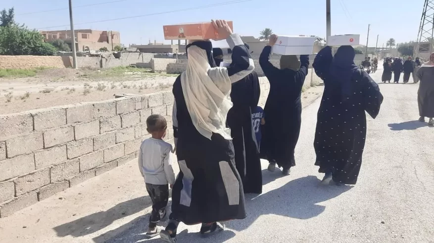 سلمان للإغاثة يوزّع 3.489 كرتونًا من التمور في دير الزور السورية 
