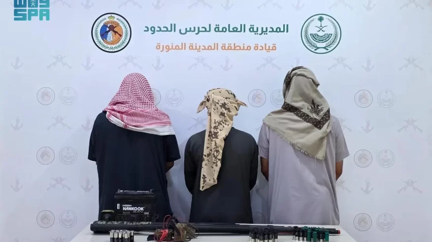 بحوزتهم ذخيرة حية.. ضبط 3 مخالفين للصيد بدون ترخيص في المدينة المنورة