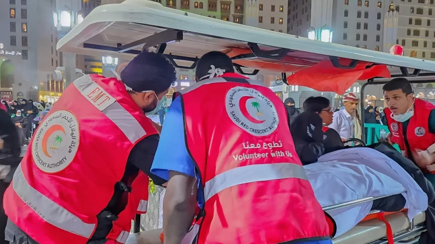 هلال المدينة المنورة يواصل جهوده الميدانية في الموسم الثاني من الحج