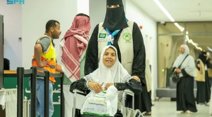 مدينة الحجاج بحالة عمار تواكب وداع ضيوف الرحمن العائدين إلى أوطانهم