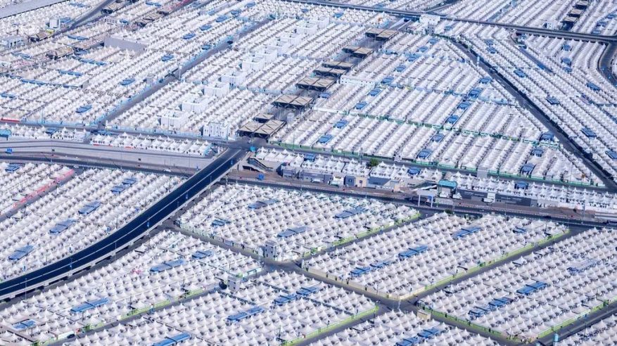 ضيوف الرحمن يستقرون في مشعر منى