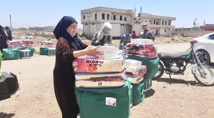 سلمان للإغاثة يواصل توزيع المساعدات الإيوائية للأسر المتضررة من حرائق اللاذقية