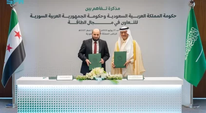 عبدالعزيز بن سلمان يجتمع مع وزير الطاقة السوري ويوقّعان مذكرة تفاهم