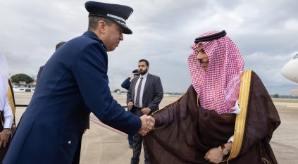 نيابةً عن ولي العهد.. فيصل بن فرحان يصل البرازيل للمشاركة في اجتماع قمة بريكس