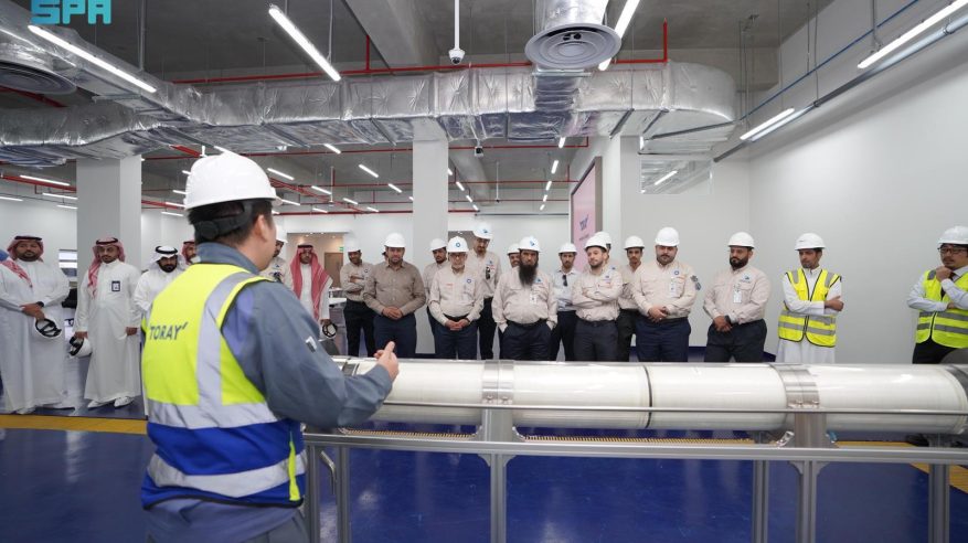 بدء التشغيل التجريبي لأكبر مصنع لأغشية التناضح العكسي في الشرق الأوسط بالدمام