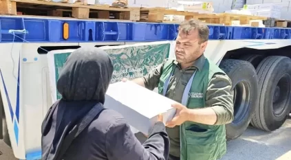 سلمان للإغاثة يوزّع 10.151 كرتون تمر في حلب بسوريا