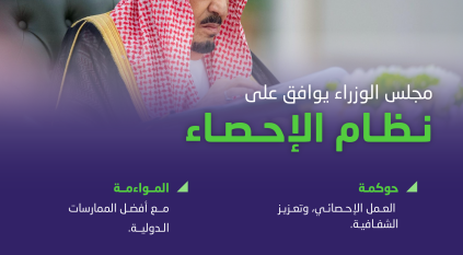 نظام الإحصاء الجديد.. مرحلة نوعية في مسيرة التحول الإحصائي في السعودية