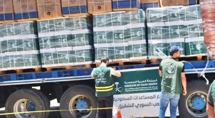 سلمان للإغاثة يوزّع مساعدات لـ 500 أسرة متضررة من حرائق اللاذقية بسوريا