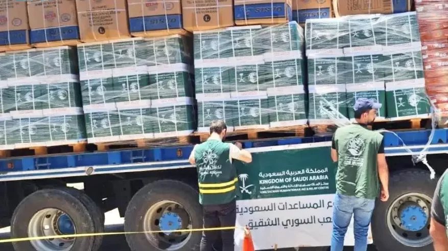 سلمان للإغاثة يوزّع مساعدات لـ 500 أسرة متضررة من حرائق اللاذقية بسوريا