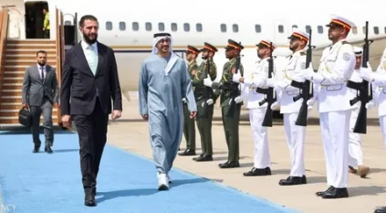 الشرع يصل الإمارات في زيارة رسمية