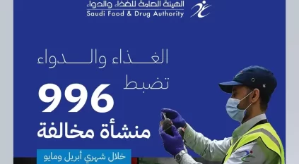 الغذاء والدواء تضبط 996 منشأة مخالفة وتوقف 127 خط إنتاج في شهرين