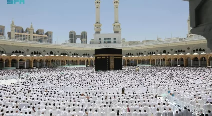 خطيب المسجد الحرام: “لا حول ولا قوة إلا بالله” مصدر الطمأنينة وزوال الهم