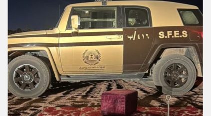 ضبط مواطن أشعل النار في أراضي الغطاء النباتي بحائل