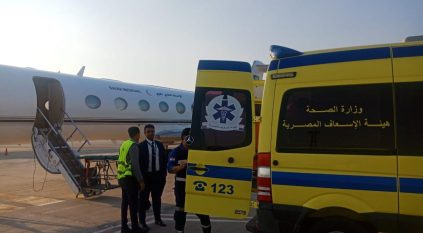إخلاء طبي لمواطن من مطار القاهرة لاستكمال علاجه بالسعودية