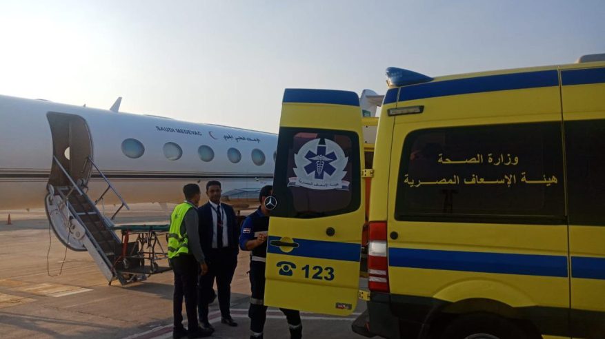 إخلاء طبي لمواطن من مطار القاهرة لاستكمال علاجه بالسعودية