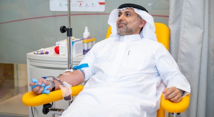 الجلاجل يشارك في الحملة الوطنية السنوية للتبرع بالدم