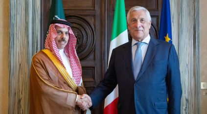 بيان سعودي إيطالي.. رفض تهجير الفلسطينيين ودعوة لوقف فوري للحرب في غزة
