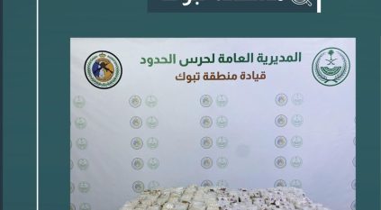 إحباط تهريب 230 ألف قرص إمفيتامين في تبوك