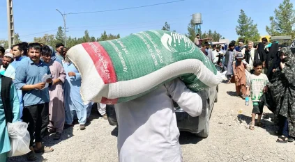 سلمان للإغاثة يوزع سلالًا غذائية على المحتاجين والنازحين والأيتام في أفغانستان
