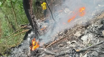 مقتل وزيري الدفاع والبيئة في غانا بتحطم مروحية
