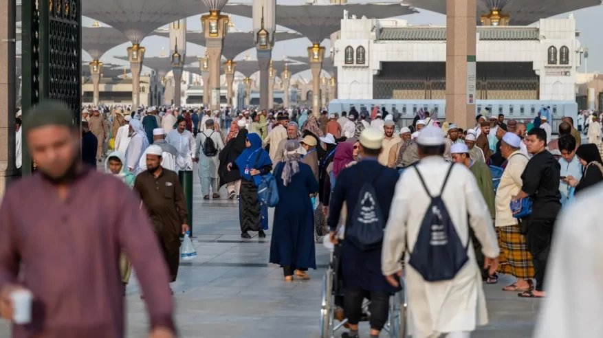 موسم العمرة يشهد تدفقًا متزايدًا للمعتمرين والقاصدين للمدينة المنورة