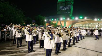 عروض موسيقية ومعزوفات وطنية في ختام مشاركة حرس الحدود بفعاليات اليوم الوطني بالشرقية