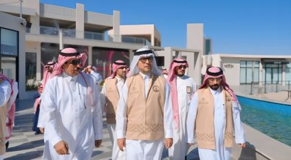 الحقيل يشهد تدشين وإطلاق مشاريع بقيمة تتجاوز 453 مليون ريال بالجوف