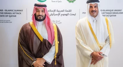 محمد بن سلمان يصل الدوحة لترؤس وفد السعودية بالقمة العربية الإسلامية الطارئة