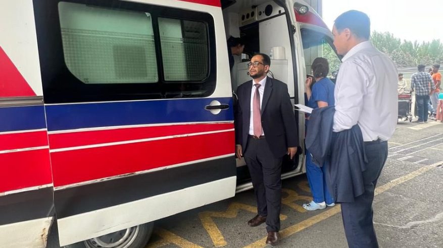 إخلاء جوي طبي لمواطنة من قرغيزستان للسعودية