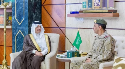 أمير الشرقية يستقبل قائد المنطقة بمناسبة تكليفه