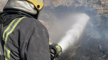 مدني الرياض يخمد حريقًا في حشائش وأعشاب