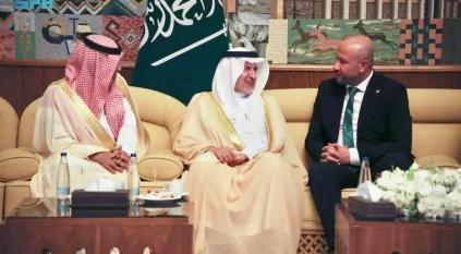 عبدالله الربيعة في سوريا لتدشين برامج إنسانية وتسيير جسر إغاثي بري