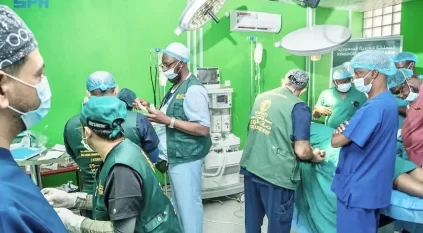 سلمان للإغاثة ينفذ المشروع الطبي التطوعي لجراحة القلب في نيجيريا