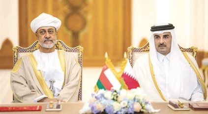 سلطان عمان: ندعم قطر في أي إجراءات لحماية أمنها والمحافظة على سيادتها