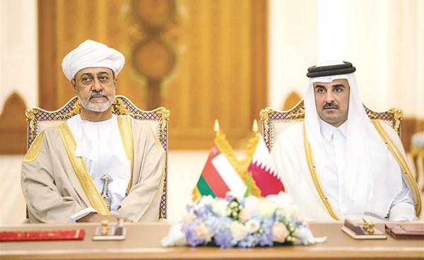 سلطان عمان: ندعم قطر في أي إجراءات لحماية أمنها والمحافظة على سيادتها