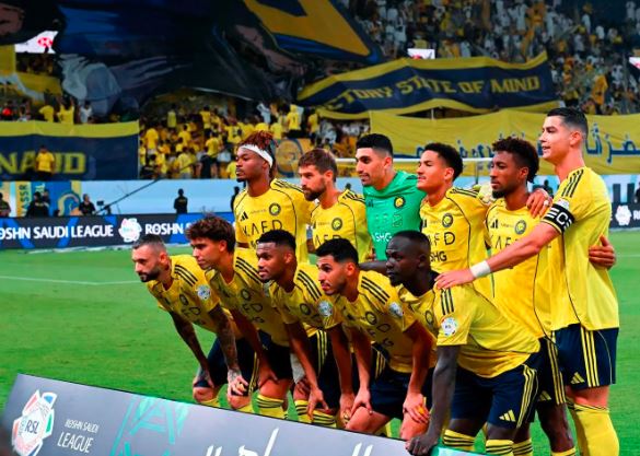 النصر يقسو على الرياض بخماسية بدوري روشن