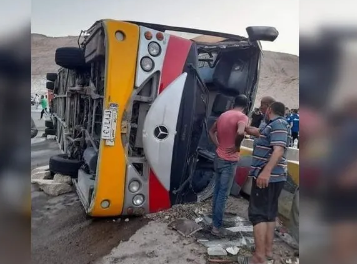 وفاة وإصابة 22 شخصًا بحادث مروع في مصر.. السبب فلاشة