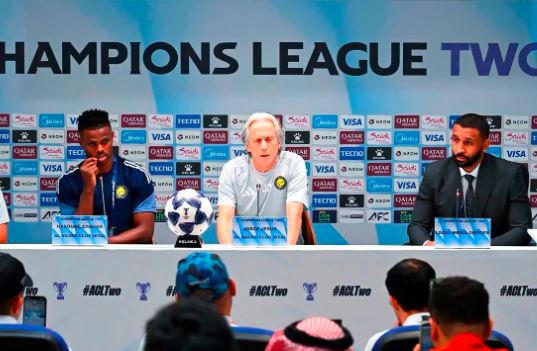 جيسوس بالمؤتمر الصحفي لمباراة النصر واستقلال دوشنبه: هدفنا لقب الدوري
