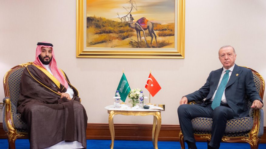 ولي العهد يلتقي أردوغان