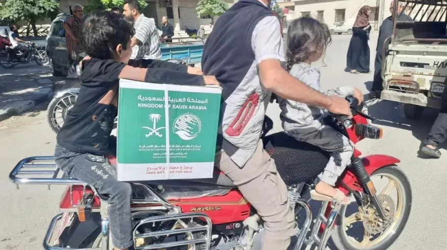 سلمان للإغاثة يوزّع 565 حقيبة إيوائية في ريف دمشق 
